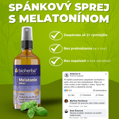 Bioherba – Spánkový sprej s melatonínom