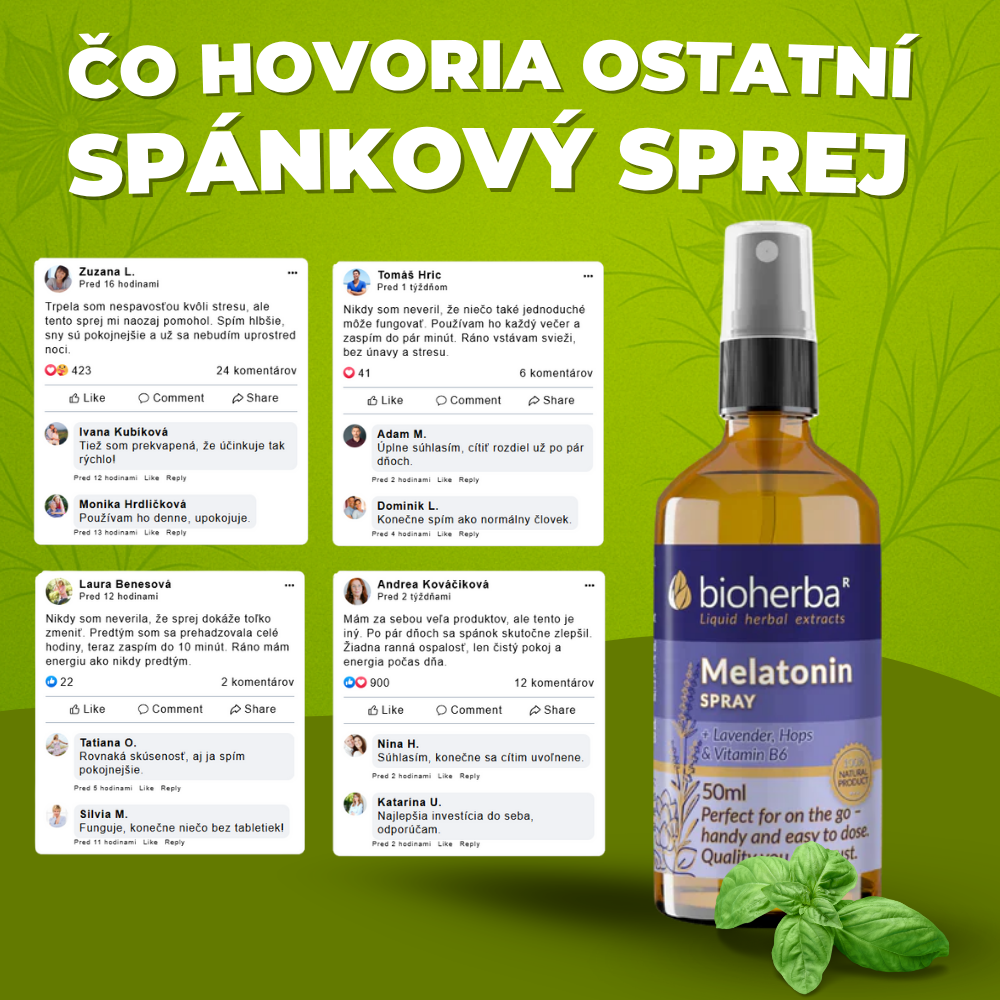 Bioherba – Spánkový sprej s melatonínom
