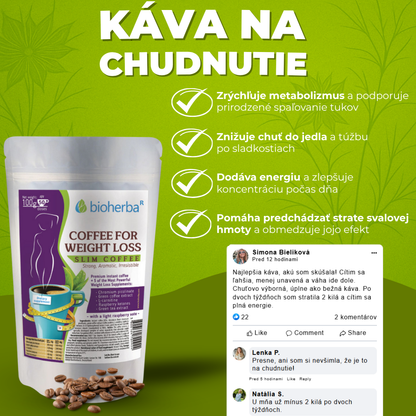Bioherba – Káva na chudnutie