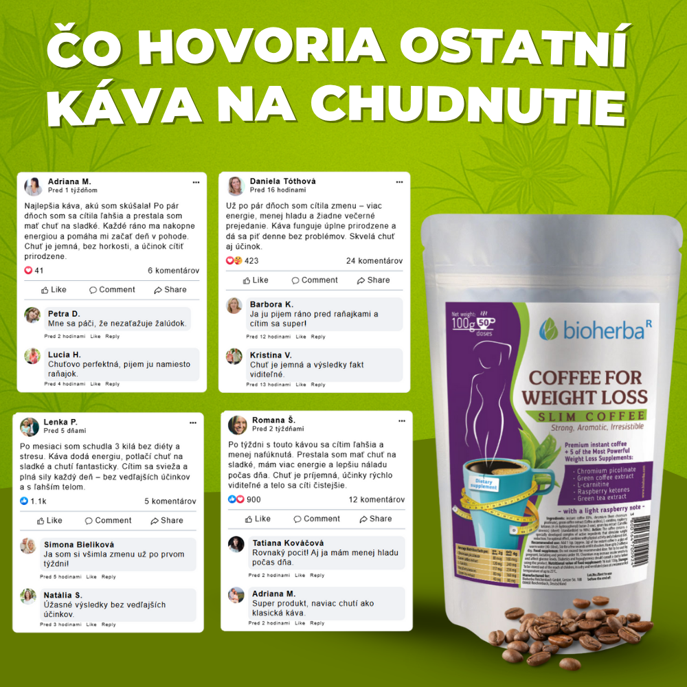 Bioherba – Káva na chudnutie